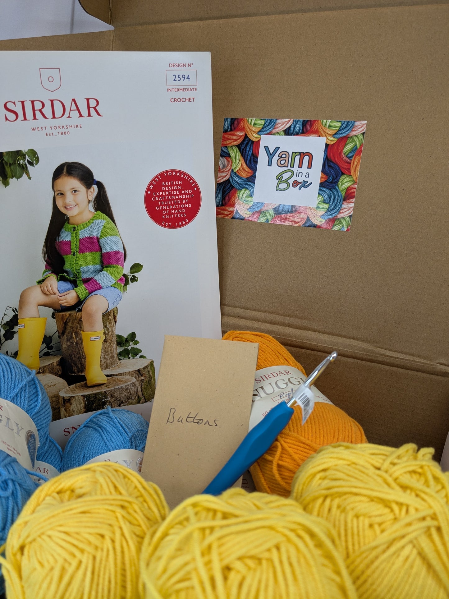 Replay Crochet Cardigan 3 to 7 years old.
