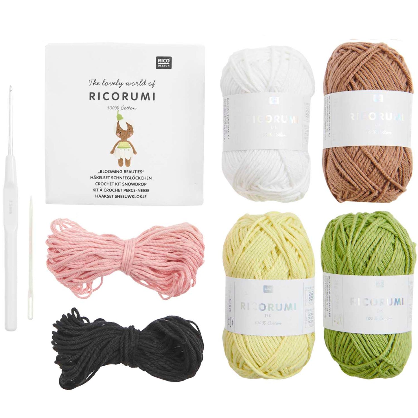 Ricorumi Crochet Blooming Beauties Snowdrop Kit