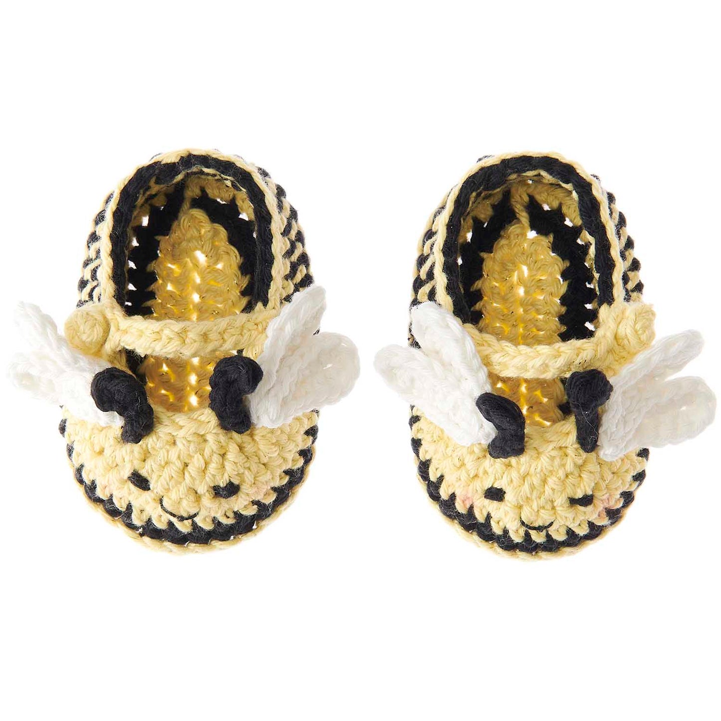 Ricorumi Crochet Booties Bee Kit