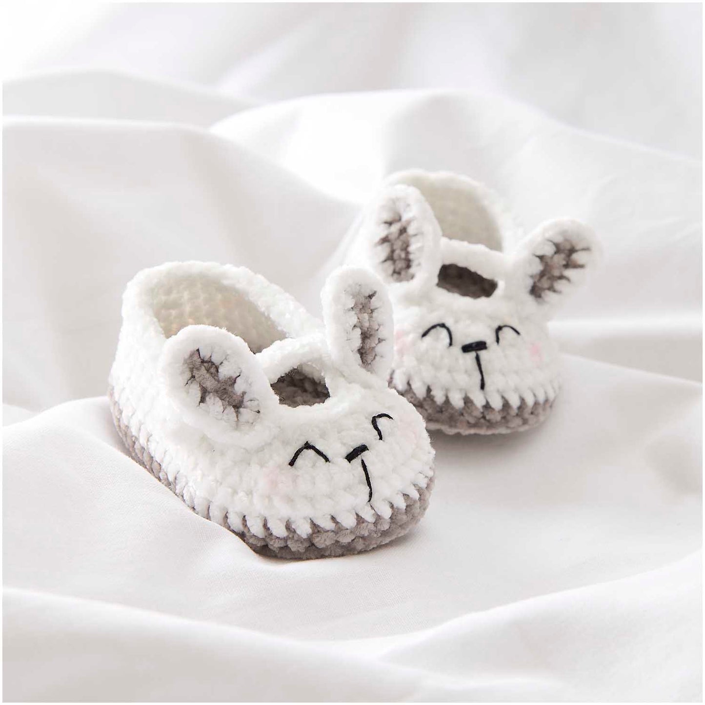 Ricorumi Crochet Booties Bunny Kit