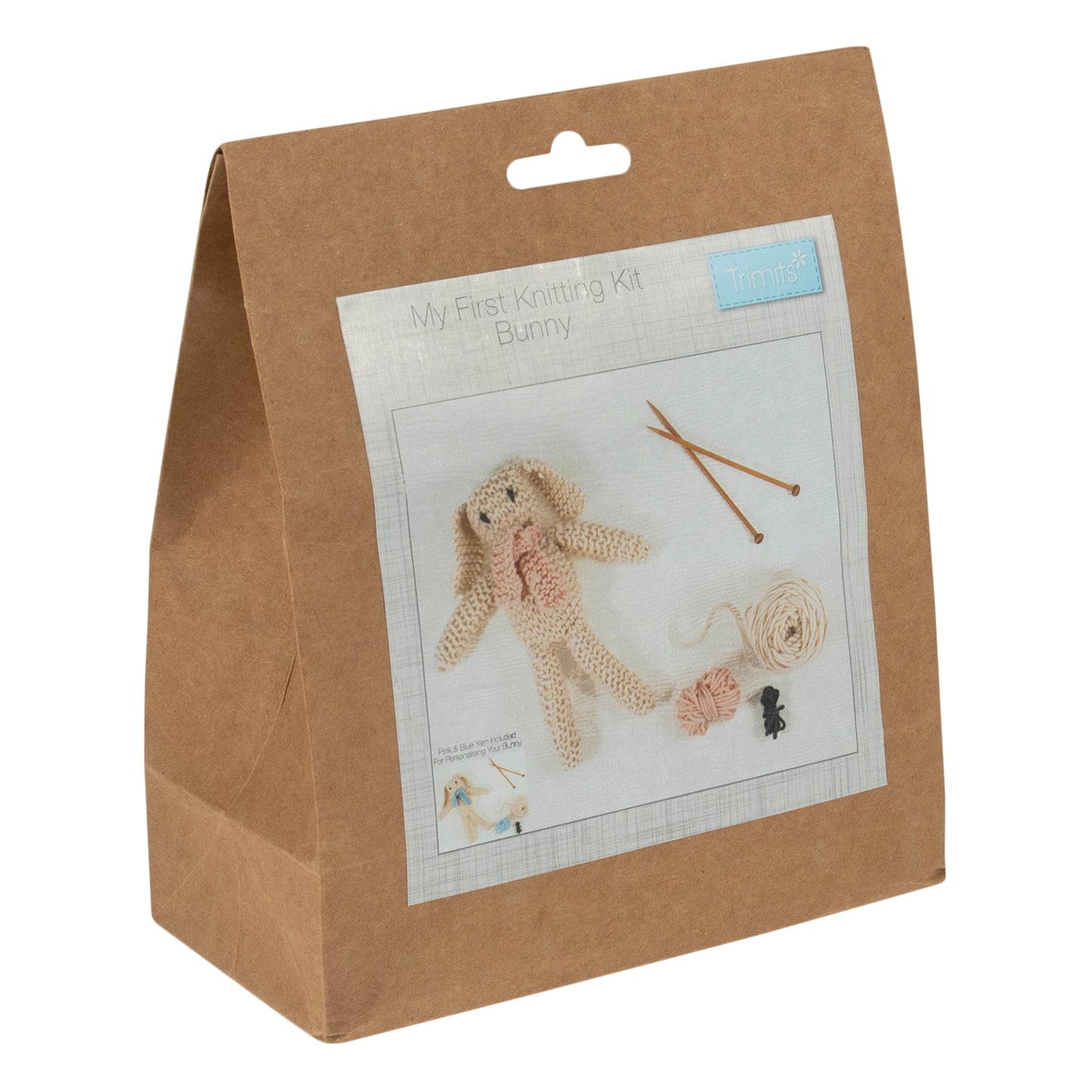 Beginner Knitting Kit Rabbit
