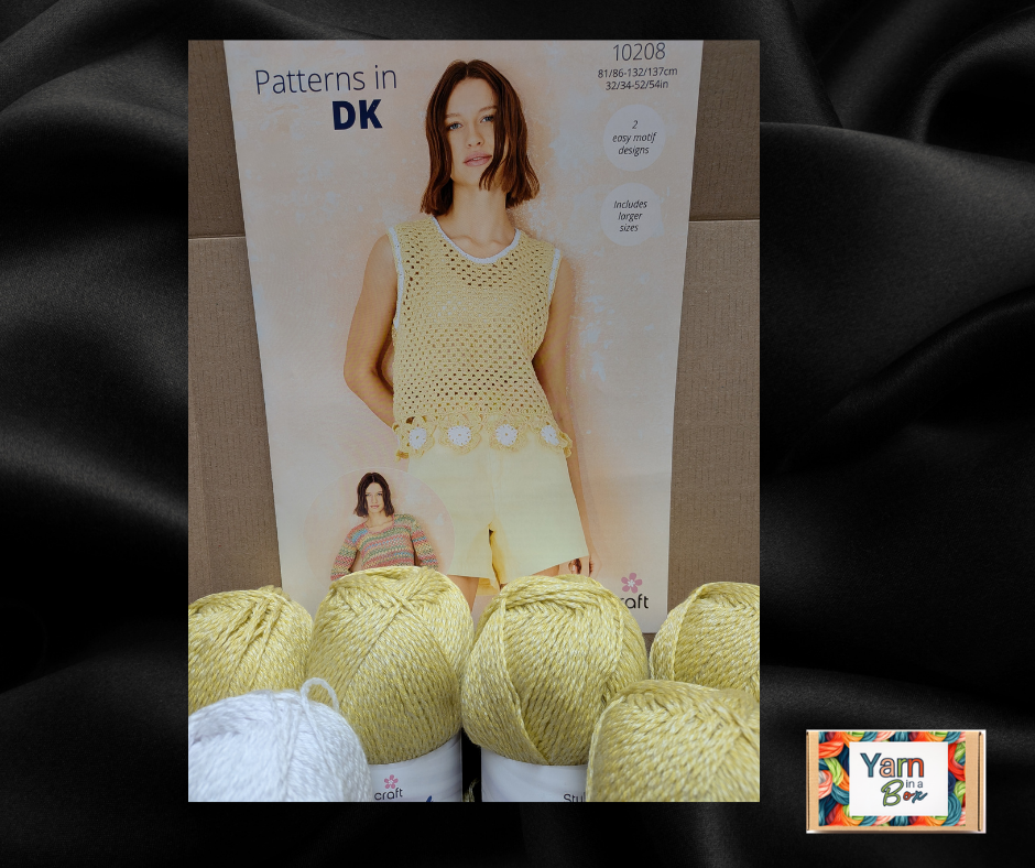 Crochet Flower Motif Top