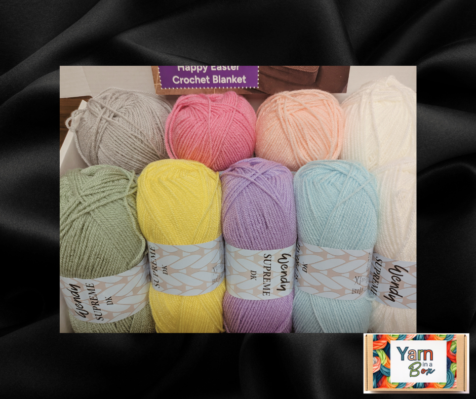 Easter Crochet Blanket Kit