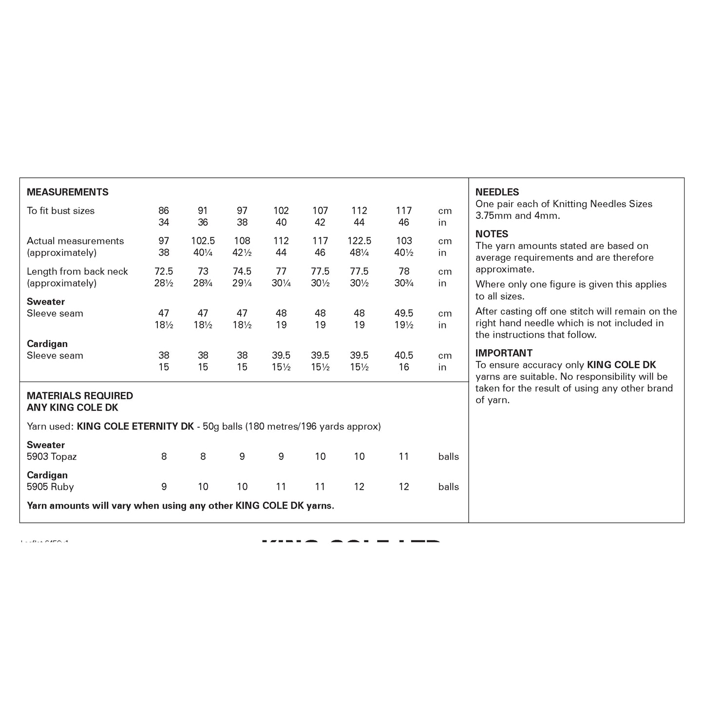 Eternity DK 6456