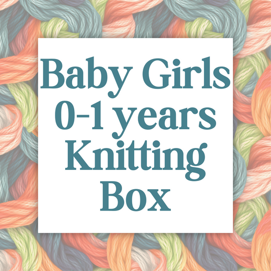 Baby Girls 0-1 Years Knitting Subscription Box