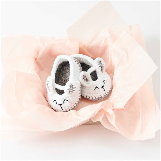 Ricorumi Crochet Booties Bunny Kit