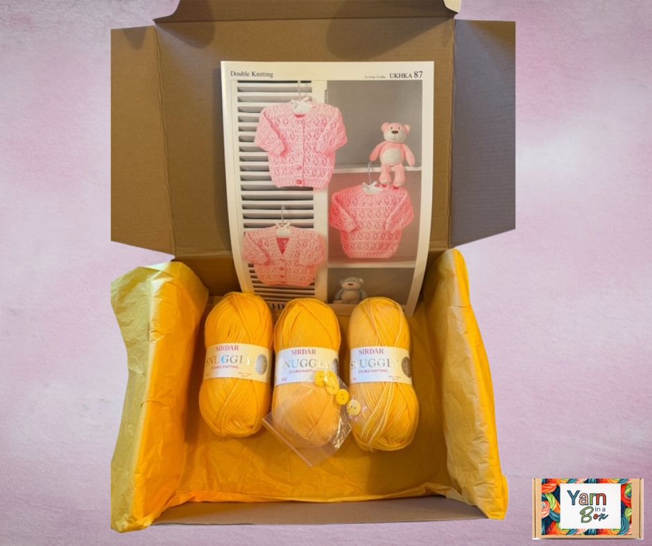 Baby Girls Knitting Box