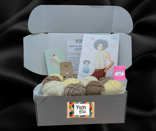 Crochet Ice Cream Top (July Box)