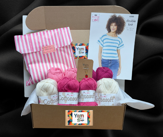 Crochet Strawberry Top (June Box)