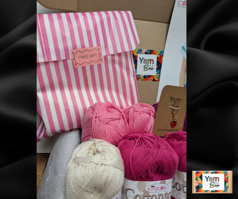 Crochet Strawberry Top (June Box)
