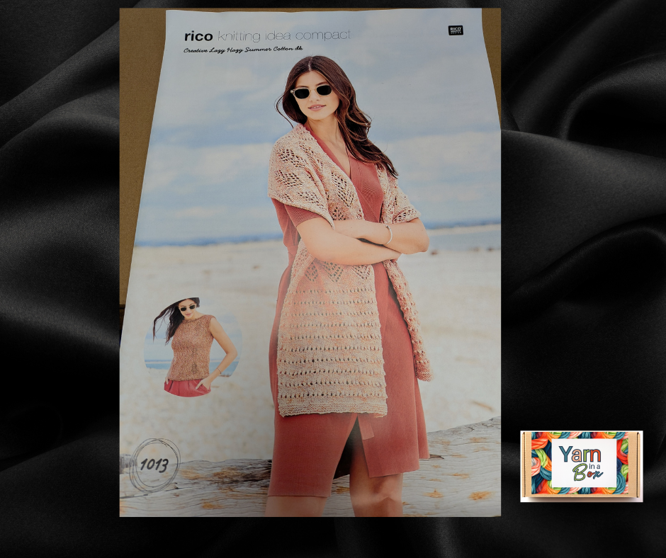 Knitting Shawl or Sleeveless Top