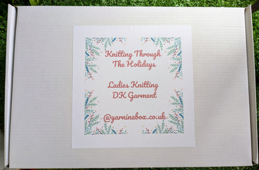 Pre-order Knitting Through The Holidays - Ladies Knitting Garment Box