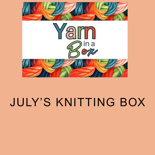 July's Knitting Box