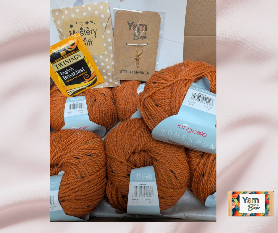 A Autumn Ladies Knitting Box
