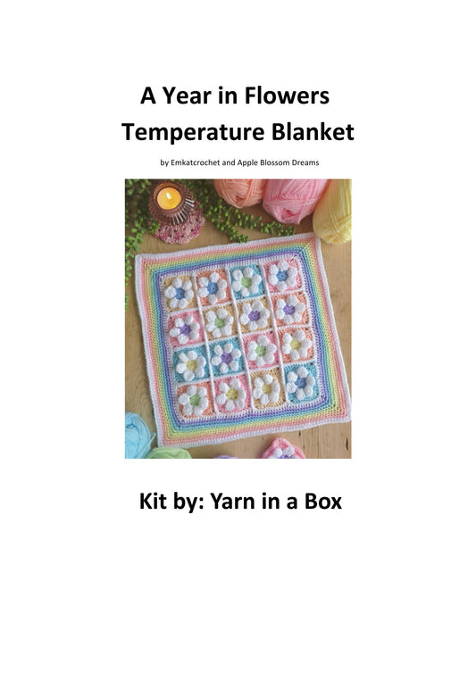Crochet Temperature Blanket Starting 2026