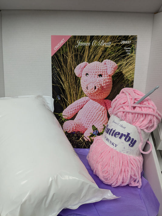 Pig Crochet Kit