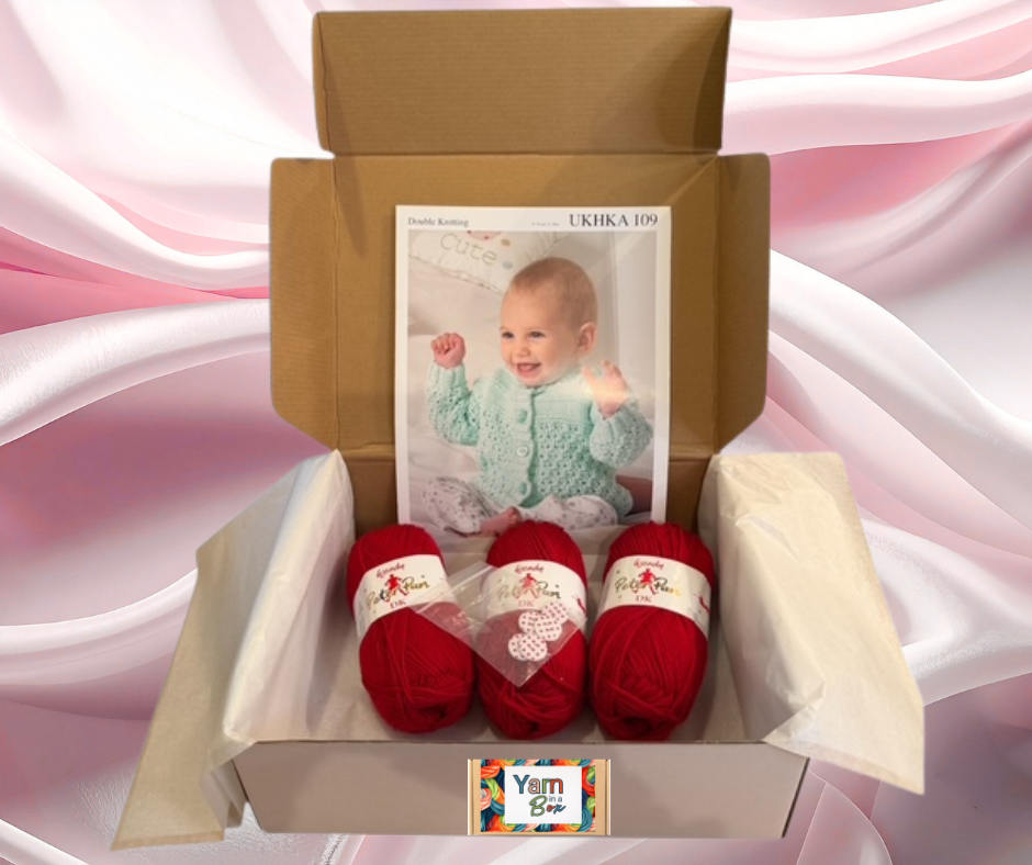 Baby Girls Knitting Box