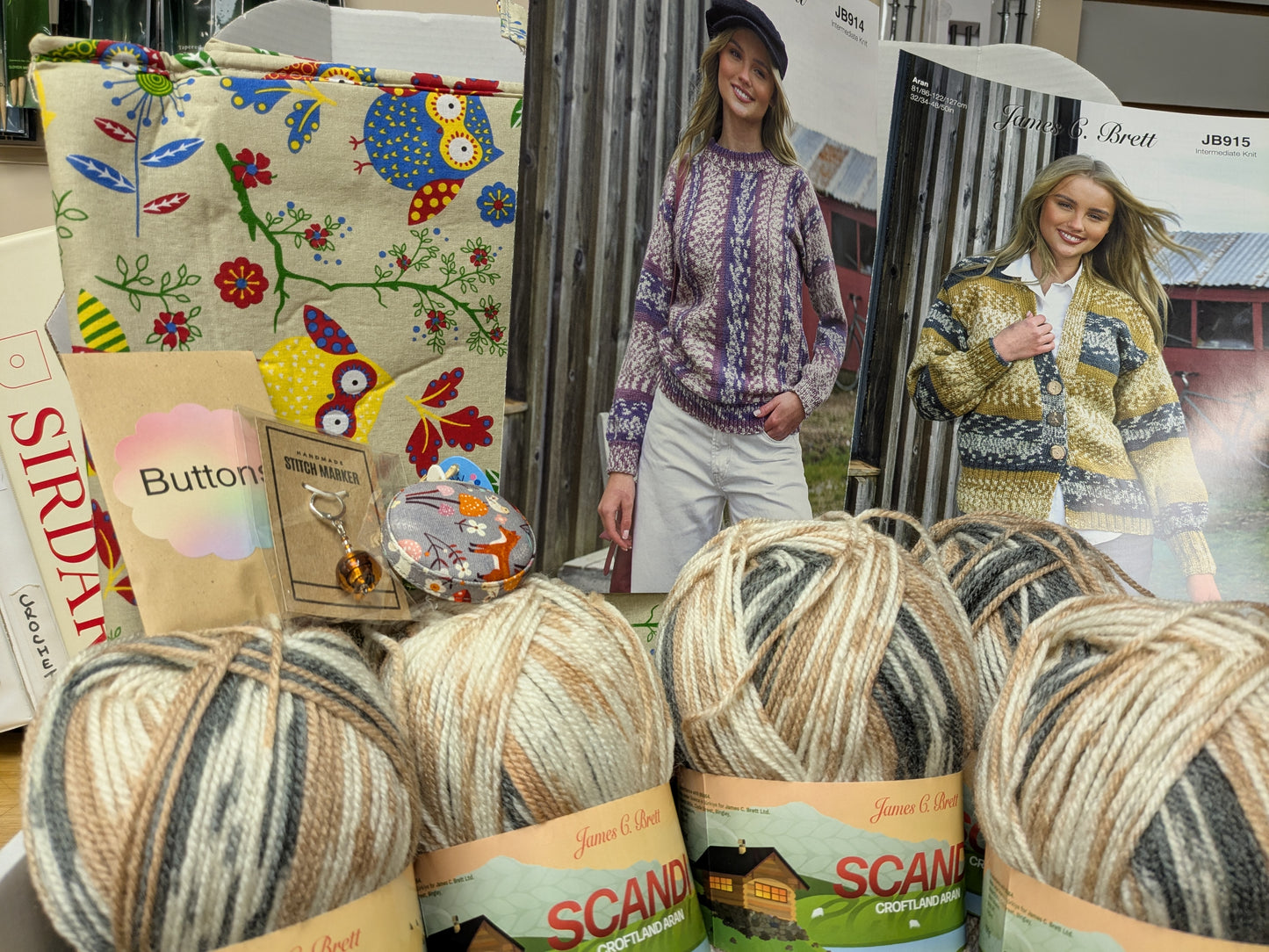 Ladies Knitting Subscription Box